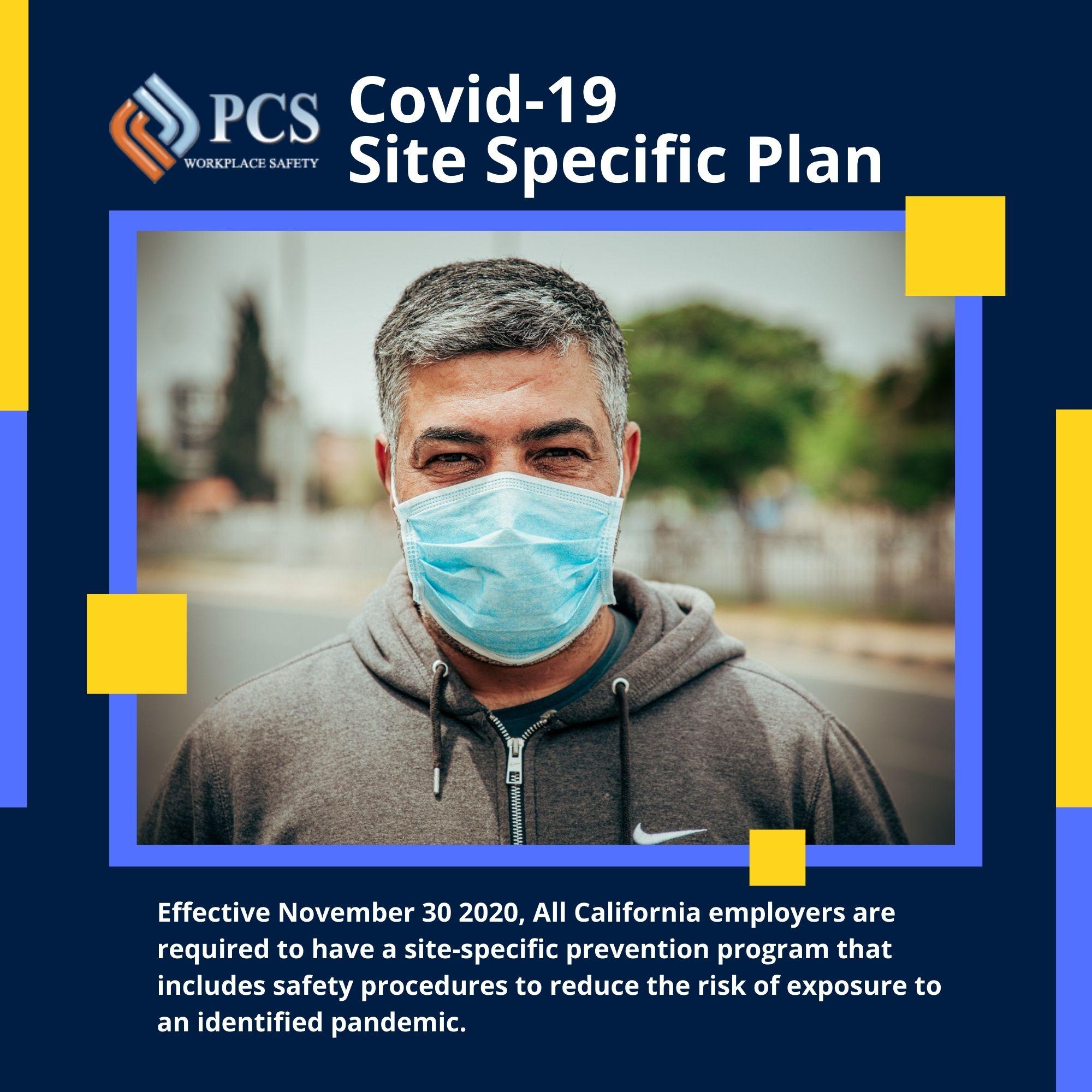 Covid Site Specific Plan
