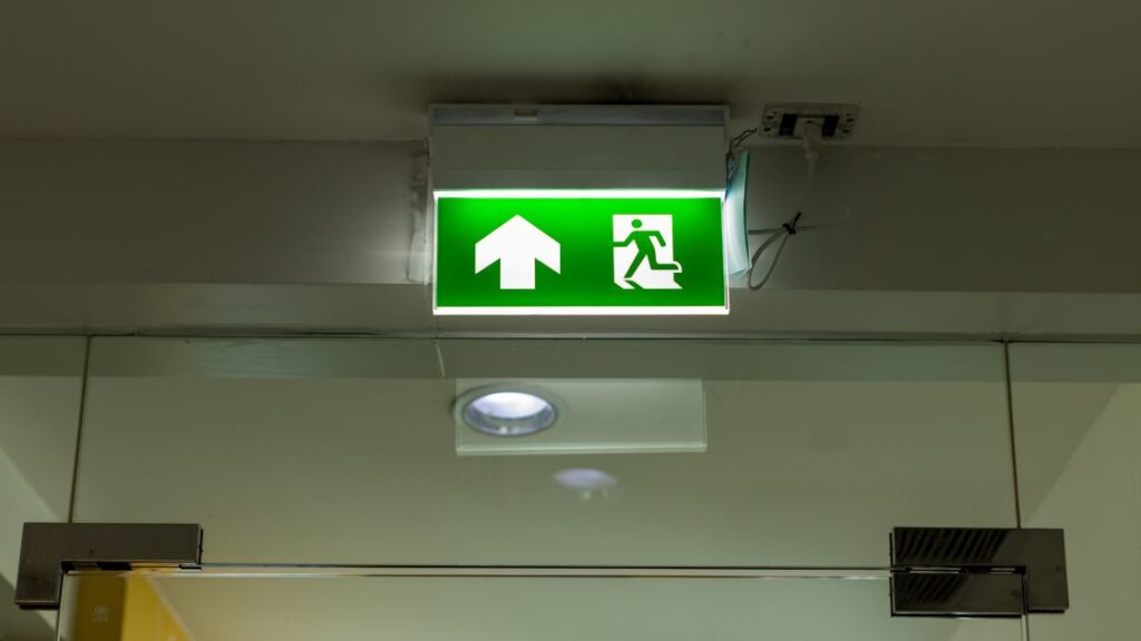 emergency action plan template osha workplace evacuation map