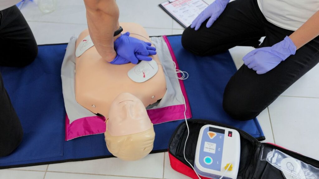 AED certification workplace training